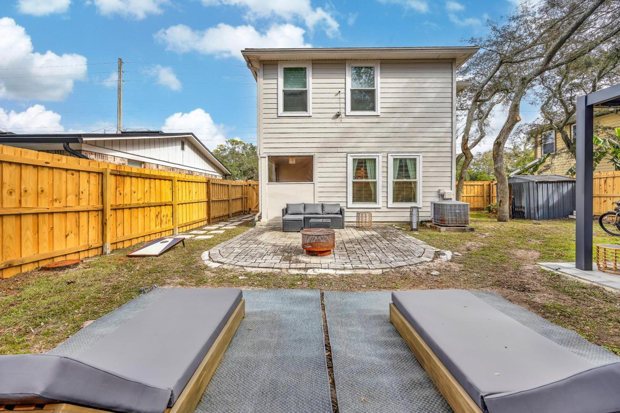 {Hidden Gem} Beach Home Blocks From Ocean +6 Bikes Jacksonville Beach Exterior photo
